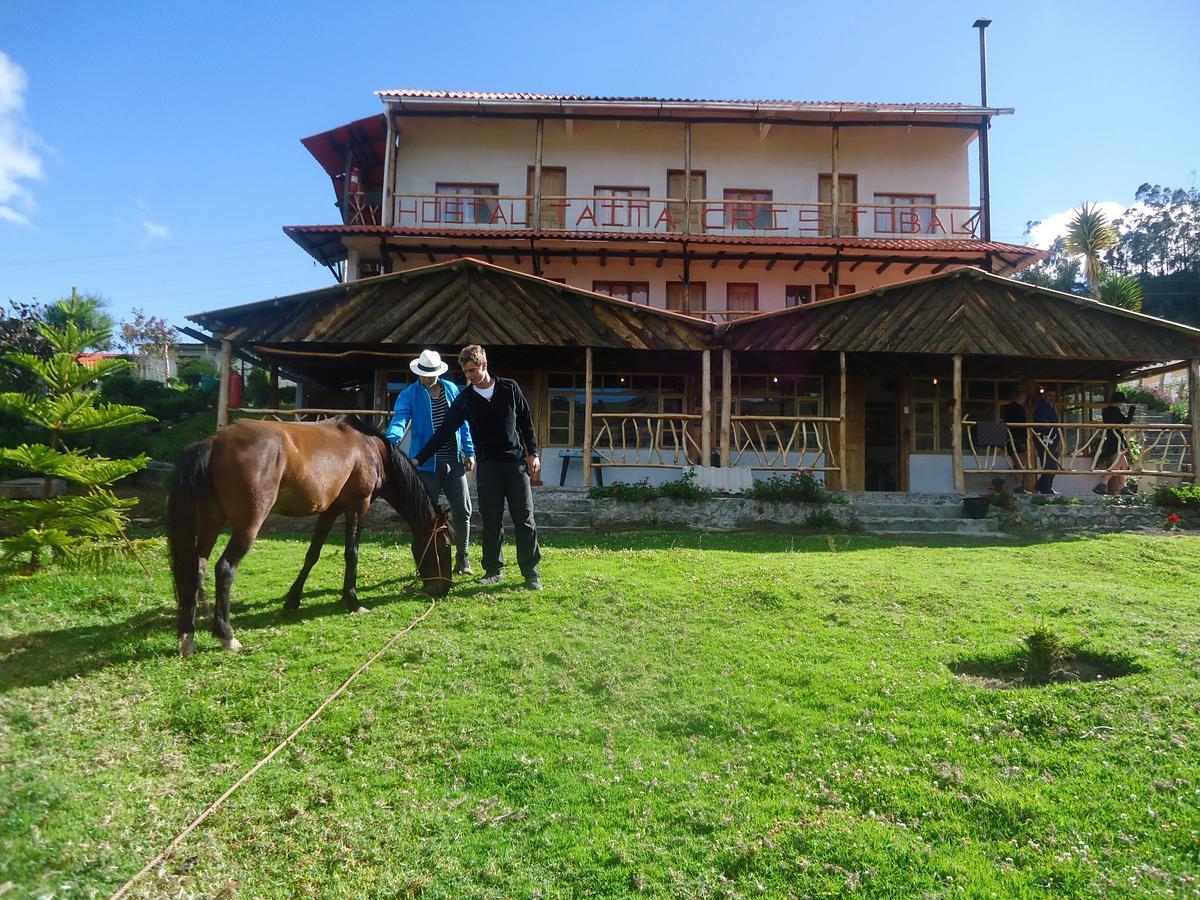 Hostal Taita Cristobal Isinlivi Exteriér fotografie